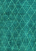 Abstract Turquoise Modern Rug, abs5330turq