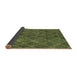 Sideview of Abstract Brown Modern Rug, abs5330brn