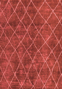 Abstract Red Modern Rug, abs5330red