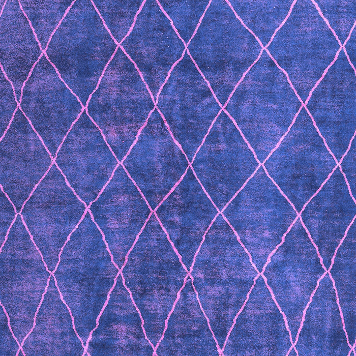 Machine Washable Abstract Purple Modern Area Rugs, wshabs5330pur