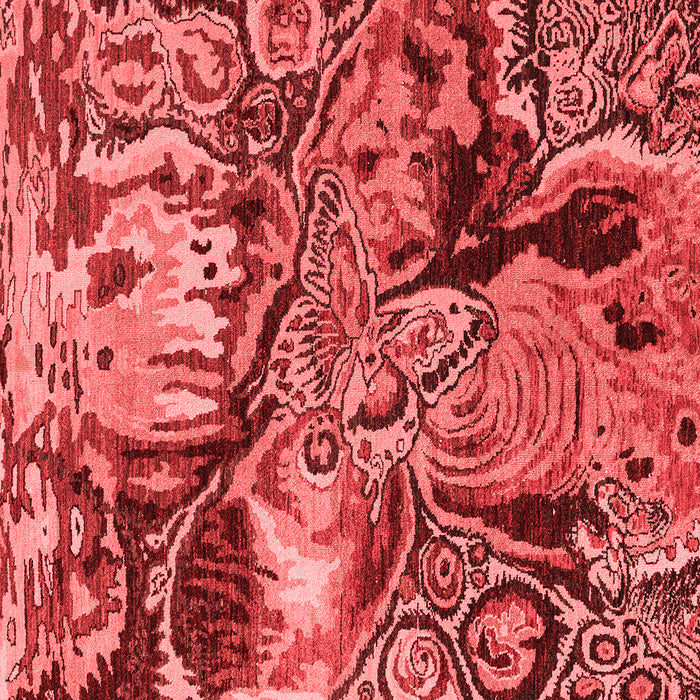 Abstract Red Modern Rug, abs5331red