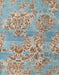 Abstract Dark Almond Brown Modern Rug, abs5332