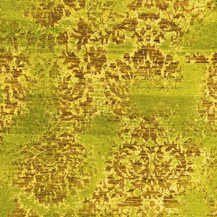 Abstract Yellow Modern Rug, abs5332yw
