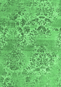 Abstract Emerald Green Modern Rug, abs5332emgrn