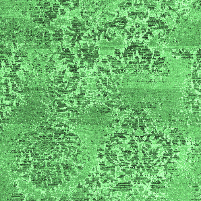 Abstract Emerald Green Modern Rug, abs5332emgrn