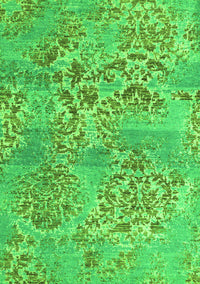 Abstract Green Modern Rug, abs5332grn