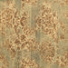 Square Abstract Brown Modern Rug, abs5332brn