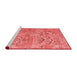 Modern Red Washable Rugs