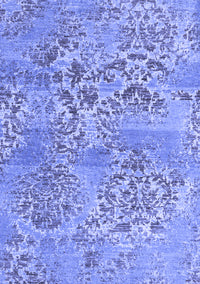 Abstract Blue Modern Rug, abs5332blu