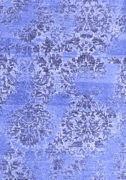 Abstract Blue Modern Rug, abs5332blu