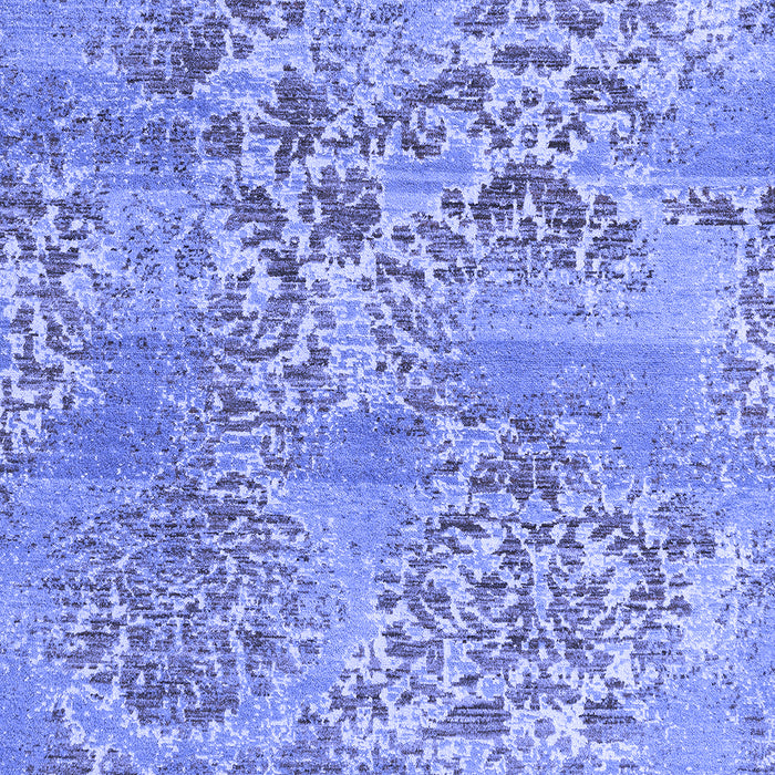 Abstract Blue Modern Rug, abs5332blu