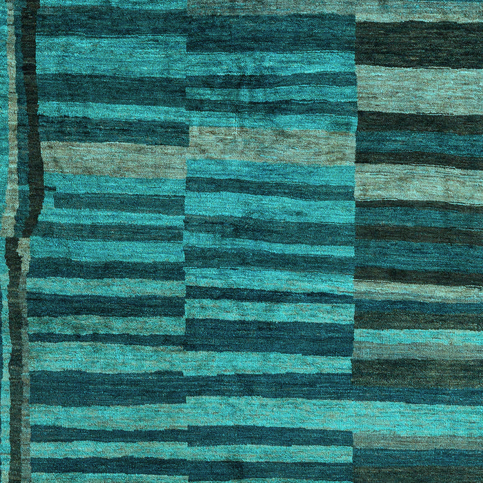 Abstract Light Blue Modern Rug, abs5333lblu