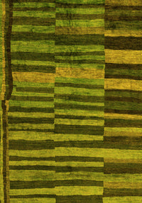 Abstract Yellow Modern Rug, abs5333yw