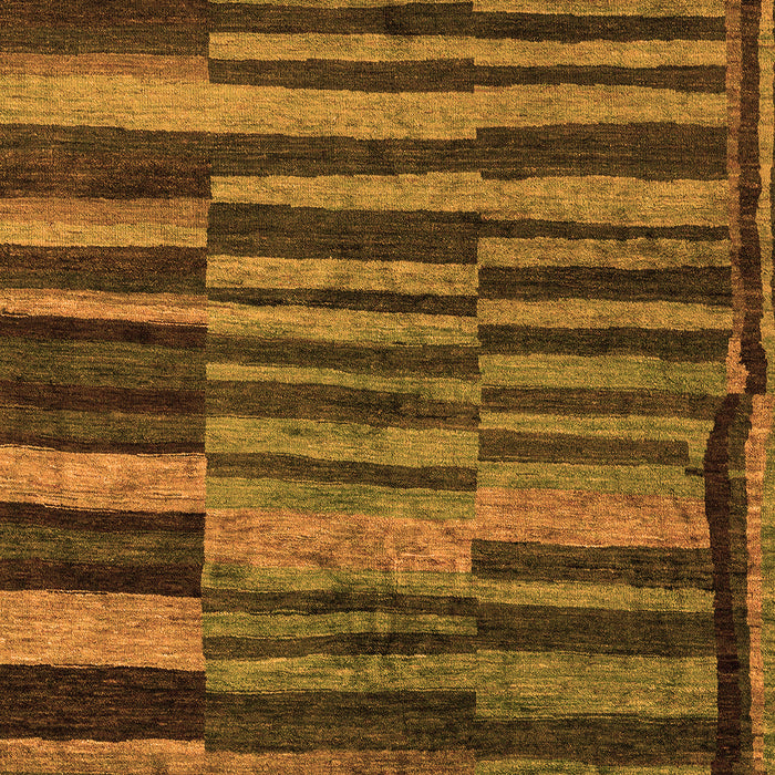 Abstract Orange Modern Rug, abs5333org