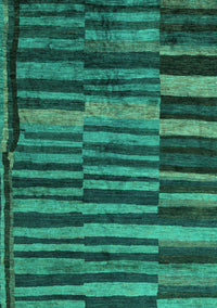 Abstract Turquoise Modern Rug, abs5333turq