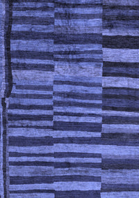 Abstract Blue Modern Rug, abs5333blu