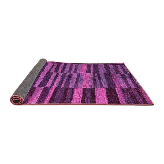 Sideview of Abstract Pink Modern Rug, abs5333pnk