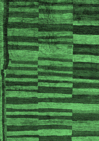 Abstract Emerald Green Modern Rug, abs5333emgrn