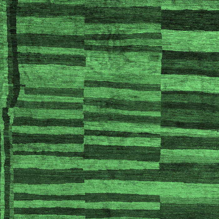 Abstract Emerald Green Modern Rug, abs5333emgrn