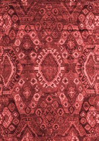 Abstract Red Modern Rug, abs5334red