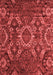 Abstract Red Modern Area Rugs