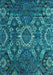 Machine Washable Abstract Light Blue Modern Rug, wshabs5334lblu