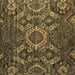 Square Abstract Brown Modern Rug, abs5334brn