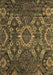 Abstract Brown Modern Rug, abs5334brn