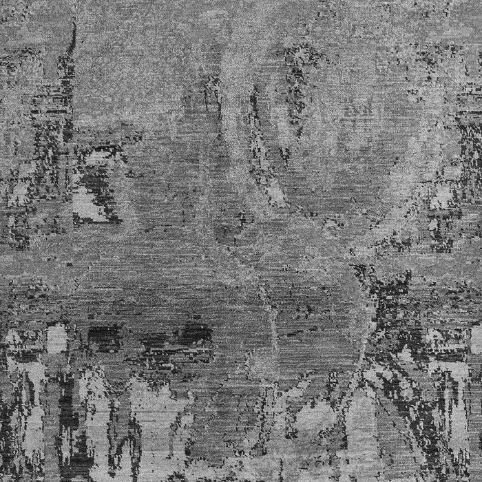 Machine Washable Abstract Gray Modern Rug, wshabs5335gry