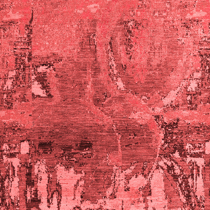 Machine Washable Abstract Red Modern Rug, wshabs5335red