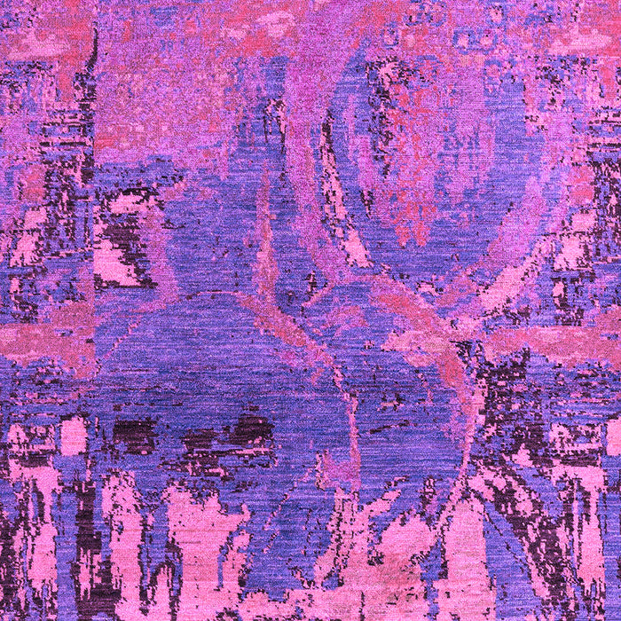 Machine Washable Abstract Purple Modern Area Rugs, wshabs5335pur