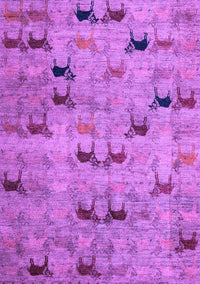 Abstract Purple Modern Rug, abs5336pur