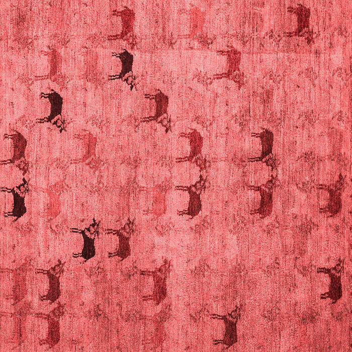 Abstract Red Modern Rug, abs5336red