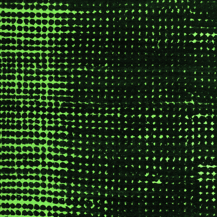 Machine Washable Abstract Green Modern Area Rugs, wshabs5337grn