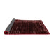 Abstract Red Modern Area Rugs