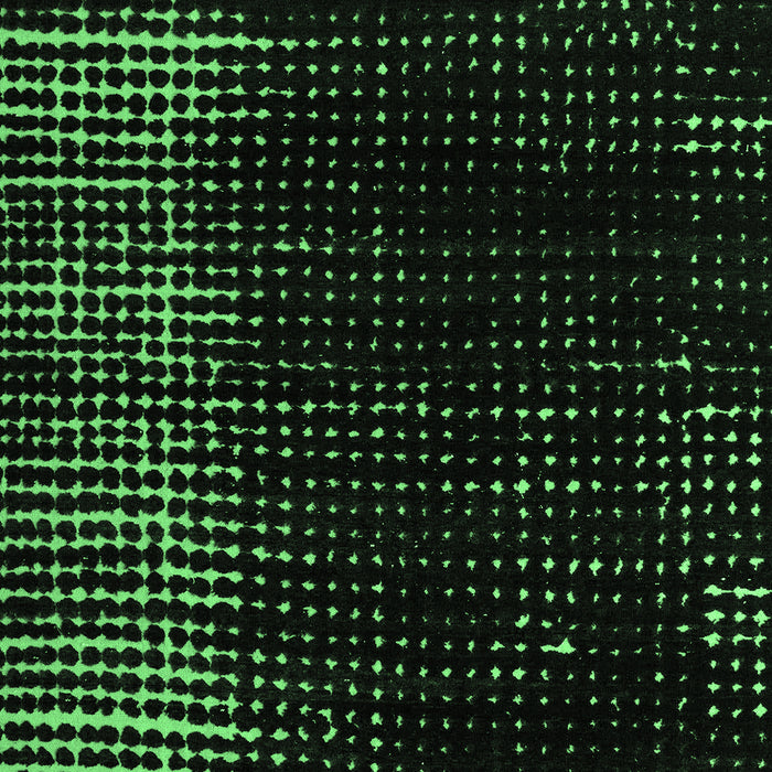 Abstract Emerald Green Modern Rug, abs5337emgrn