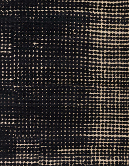 Abstract Coffee Brown Modern Rug, abs5337