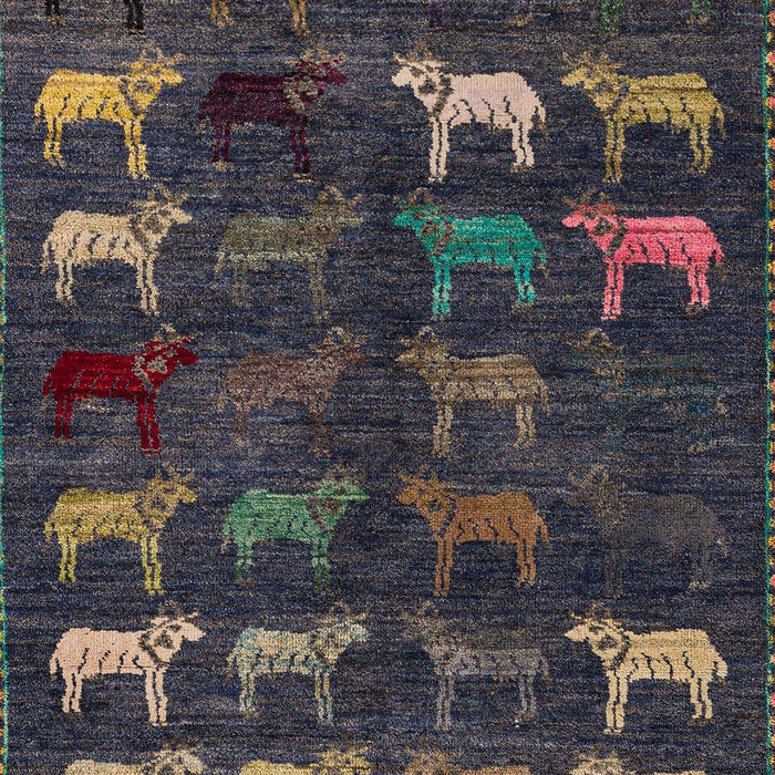 Machine Washable Abstract Sandstone Brown Rug, wshabs5338