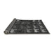 Sideview of Abstract Gray Modern Rug, abs5338gry