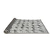 Sideview of Abstract Gray Modern Rug, abs5339gry