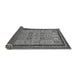 Sideview of Abstract Gray Modern Rug, abs533gry