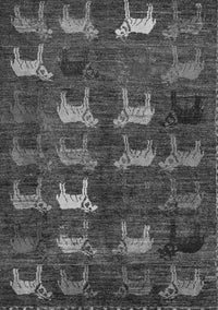 Abstract Gray Modern Rug, abs5340gry