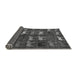 Sideview of Abstract Gray Modern Rug, abs5340gry