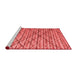 Modern Red Washable Rugs