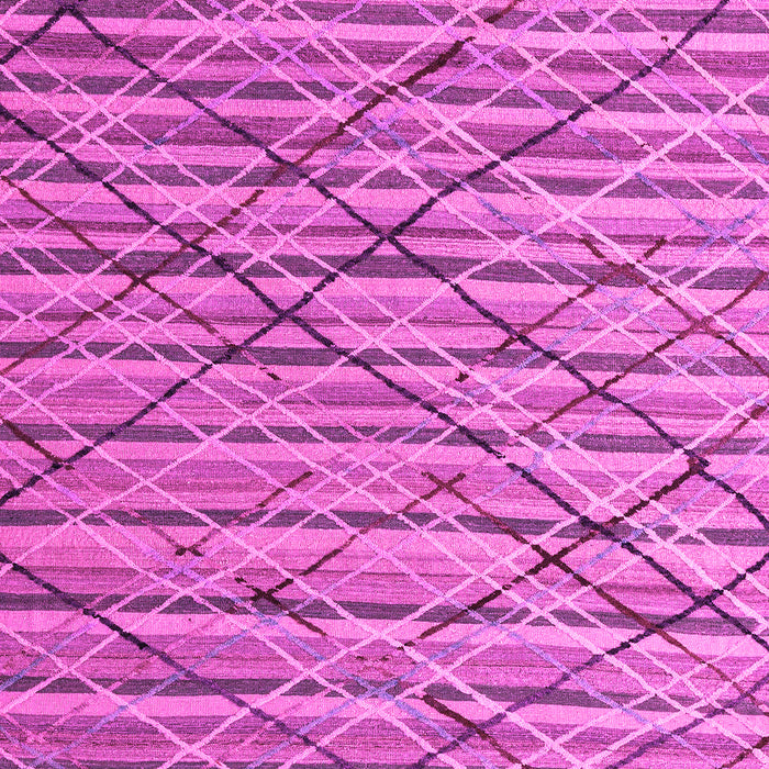 Machine Washable Abstract Pink Modern Rug, wshabs5341pnk
