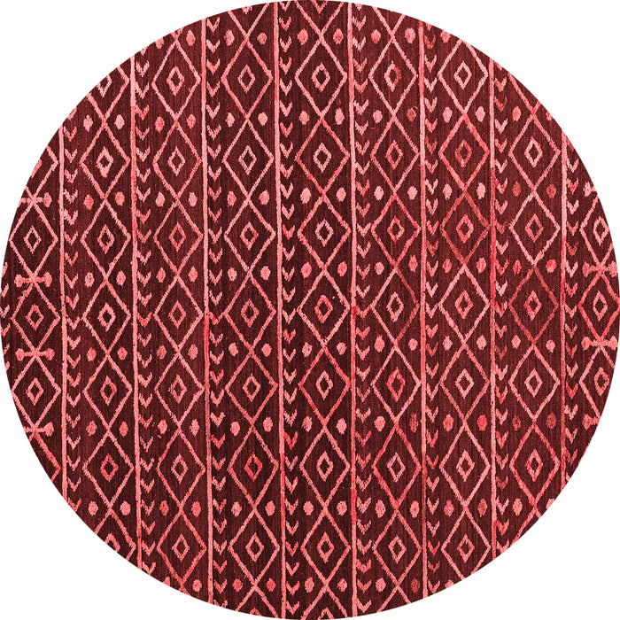 Abstract Red Modern Rug, abs5342red