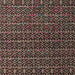 Square Abstract Red Modern Rug, abs5342