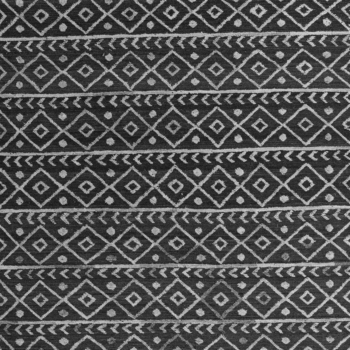 Machine Washable Abstract Gray Modern Rug, wshabs5342gry