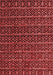 Abstract Red Modern Area Rugs