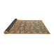 Sideview of Abstract Brown Modern Rug, abs5343